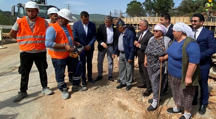 Bodrum Çamlık Camii'nin temeli atıldı