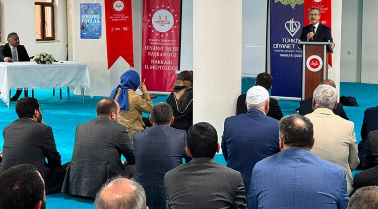 Hakkari'de kurban tanıtım toplantısı