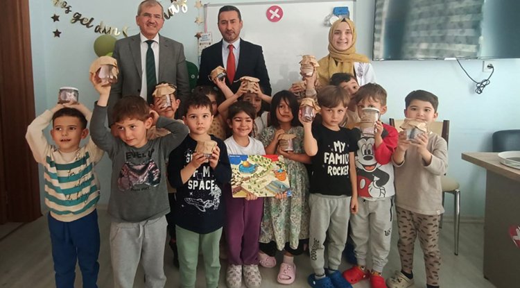 Odunpazarı'nda minikler Filistin'i unutmadı