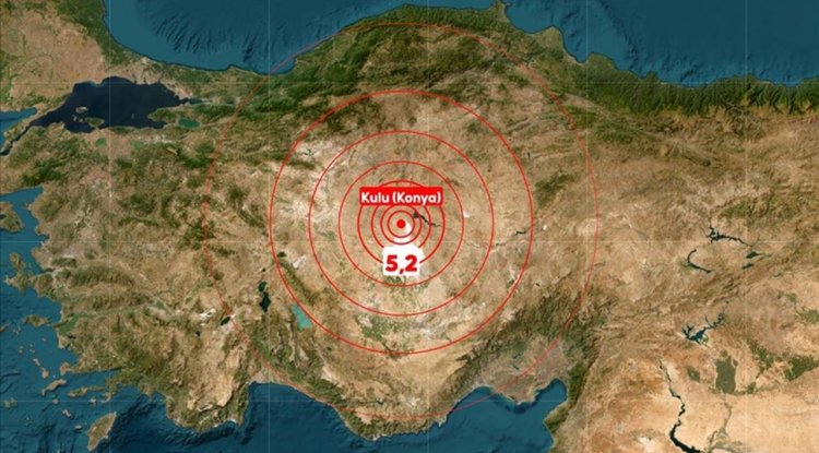 Konya'da korkutan deprem
