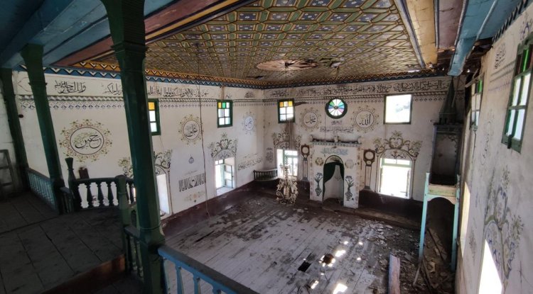 Kalecik'teki tarihi Çaykaya Köyü Eski Camii onarılacak