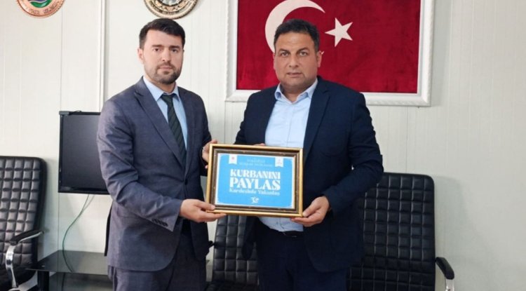 Başkan Yıldırım, kurbanını TDV'ye emanet etti