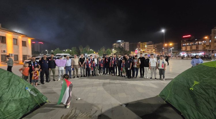 Diyanet izcileri Gazze nöbetinde