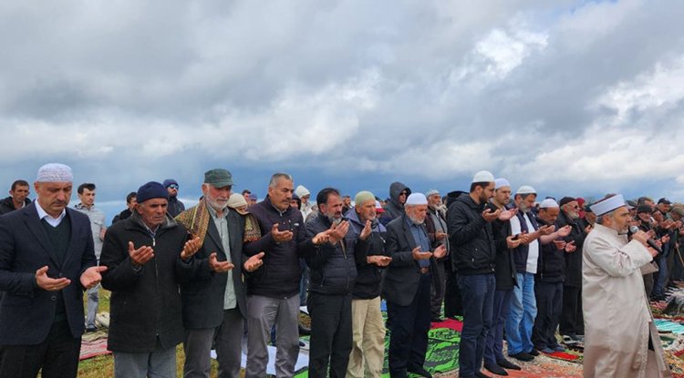 Türkmenbaba Yaylası'nda yağmur duası yapıldı