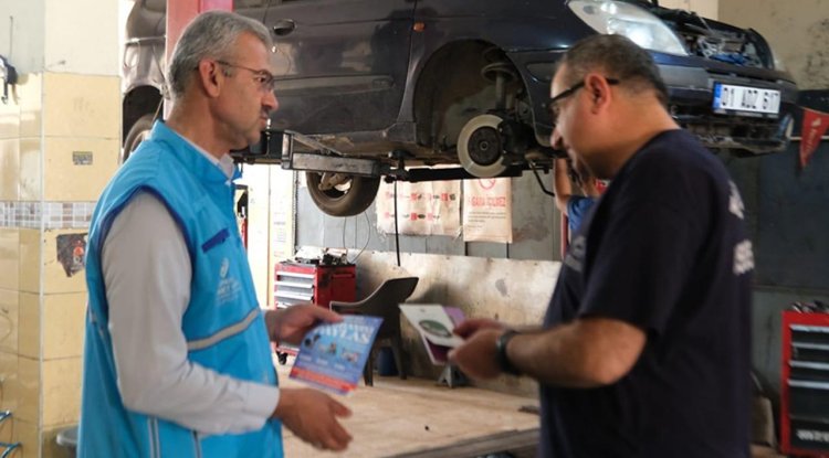 Sarıçam esnafına aile ziyareti