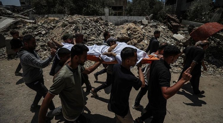 İşgalcilerin Gazze'nin çeşitli bölgelerine son 24 saatteki saldırılarında 98 Filistinli şehit oldu