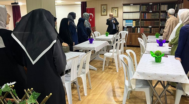 Ulu Camii Kız Kur’an Kursu'nda Kitap Kafe açıldı