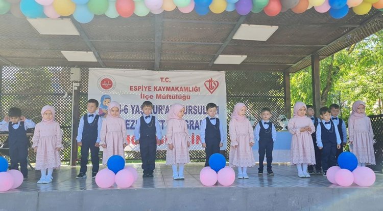 Espiye’de çocuklar şenlikte buluştu