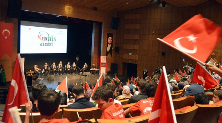 Müftülük "Kudüs Gecesi" ile gönülleri buluşturdu