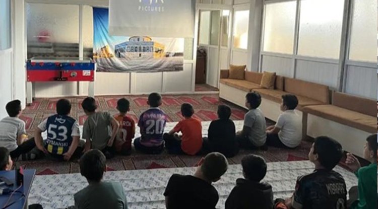 Sulakyurt'ta gençler sinema etkinliğinde buluştu