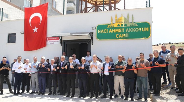 Siirt'te Hacı Ahmet Akkoyun Camii açıldı