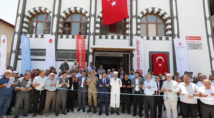 Hatay’da 99'uncu cami dualarla açıldı