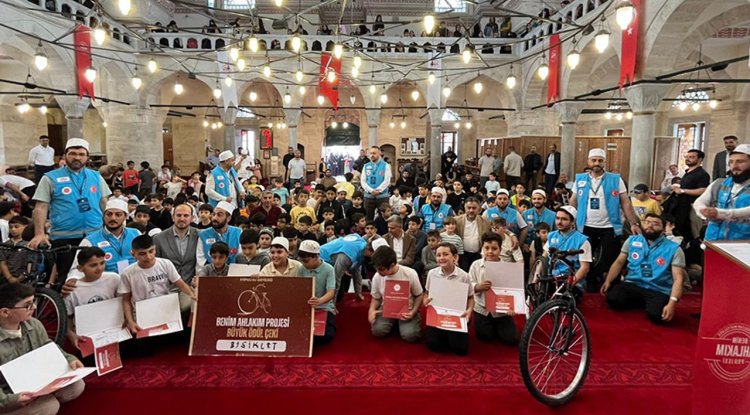 Eyüpsultan'da "Benim Ahlakım" projesi tamamlandı