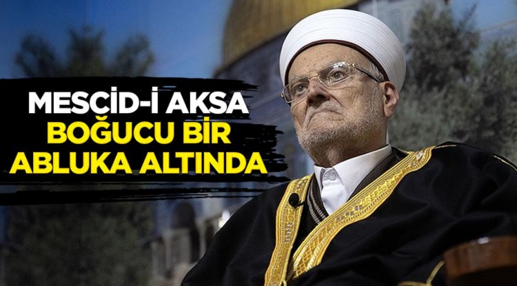 Mescid-i Aksa İmam ve Hatibi Şeyh İkrime Sabri: Mescid-i Aksa boğucu bir abluka altında