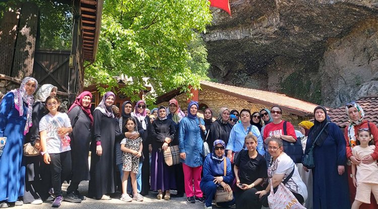 Özel bireyler Safranbolu'yu gezdi