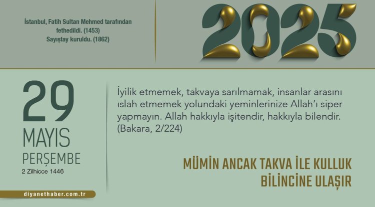 Mümin Ancak Takva İle Kulluk Bilincine Ulaşır
