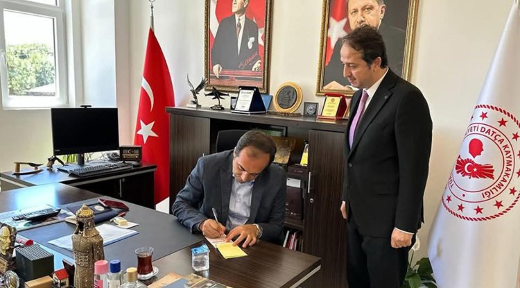 Kaymakam Atıcı, kurbanını Filistin için TDV'ye emanet etti