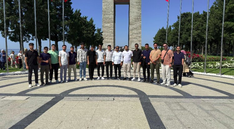 Şanlıurfalı gençler Bursa ve Çanakkale’yi gezdi