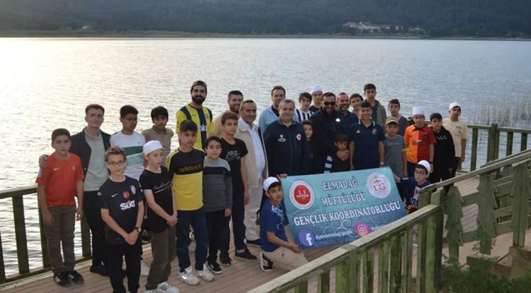 Elmadağ'da Kur'an kursu öğrencileri gezide buluştu