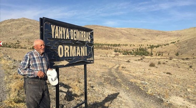 Konya'nın "Orman Dede"si ebediyete uğurlandı