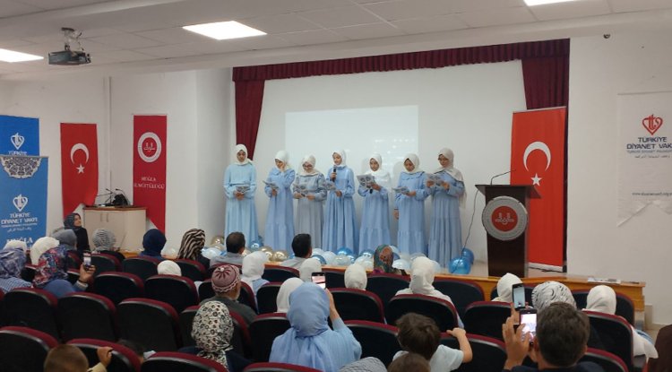 Menteşe'de hafızlar yıl sonu etkinliğinde bir araya geldi