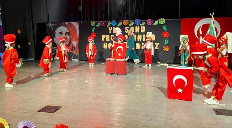 Gülnar’da 4-6 Yaş minikleri göz doldurdu