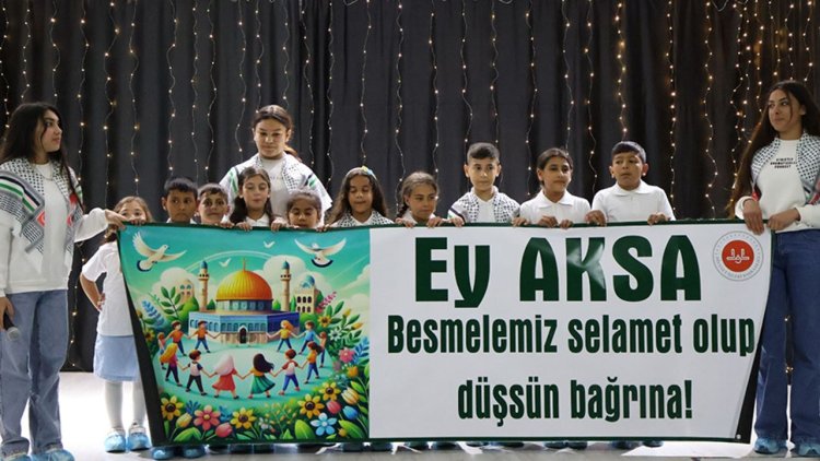 Roman çocuklardan Filistin farkındalığı