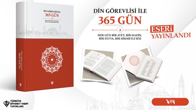 TDV, Din Görevlisi ile 365 Gün - 2 eserini yayınladı
