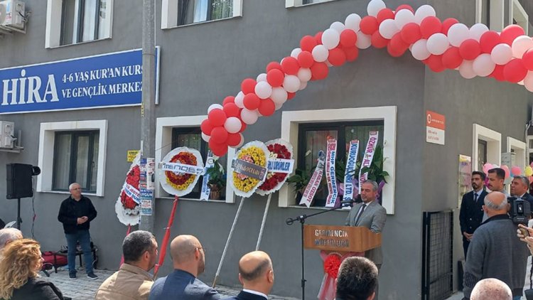 Germencik'te Hira 4-6 Yaş Kur’an Kursu ve Gençlik Merkezi açıldı