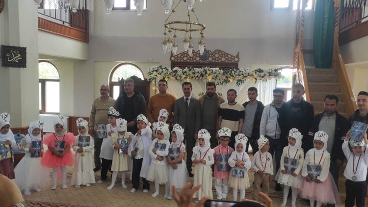 Doğanşehir'de minikler taç giydi