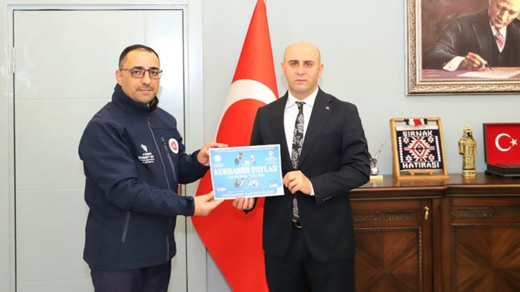 Doğubayazıt Kaymakamı Ekinci'den TDV'ye destek