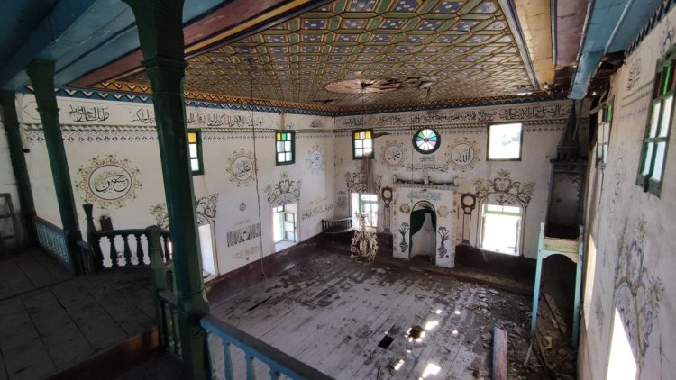 Kalecik'teki tarihi Çaykaya Köyü Eski Camii onarılacak