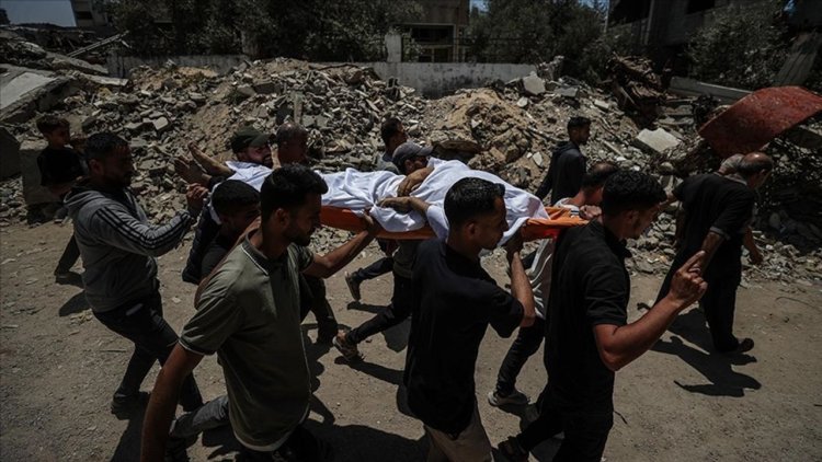 İşgalcilerin Gazze'nin çeşitli bölgelerine son 24 saatteki saldırılarında 98 Filistinli şehit oldu