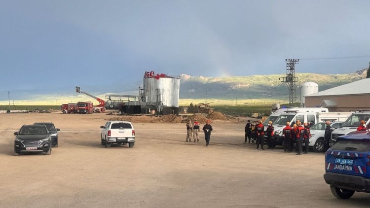 Erzurum'da asfalt üretim tesisindeki patlamada 1 işçi öldü, 1 işçi yaralandı