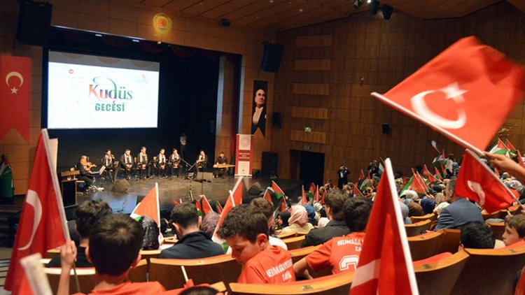 Müftülük "Kudüs Gecesi" ile gönülleri buluşturdu