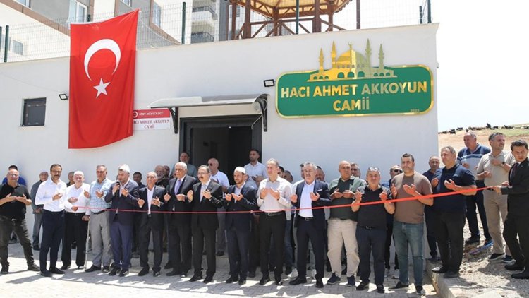 Siirt'te Hacı Ahmet Akkoyun Camii açıldı