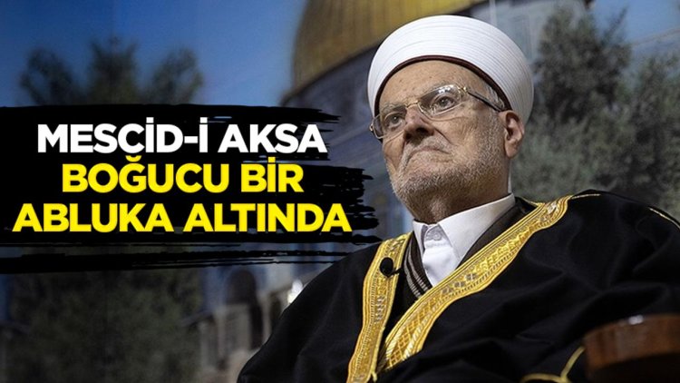 Mescid-i Aksa İmam ve Hatibi Şeyh İkrime Sabri: Mescid-i Aksa boğucu bir abluka altında