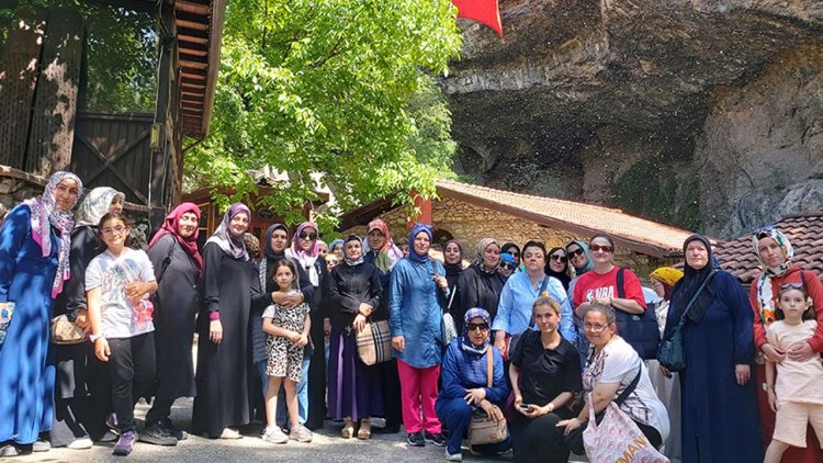 Özel bireyler Safranbolu'yu gezdi