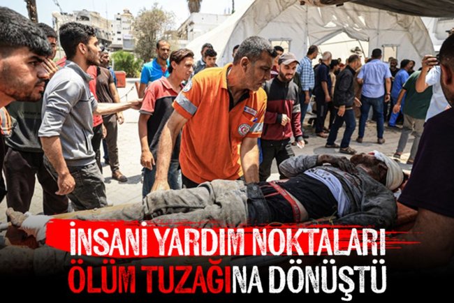 İşgalciler, abluka ve insani yardım noktalarına saldırılarla Gazze'deki soykırımı derinleştiriyor