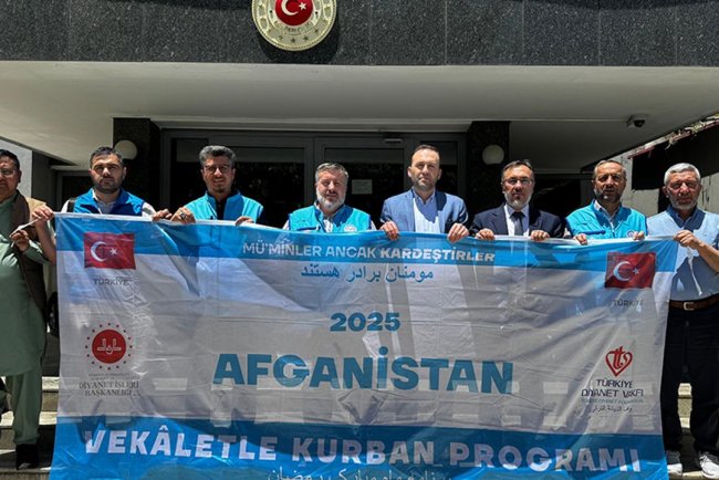 Türkiye Diyanet Vakfından Türkiye'nin Kabil Büyükelçiliğine ziyaret