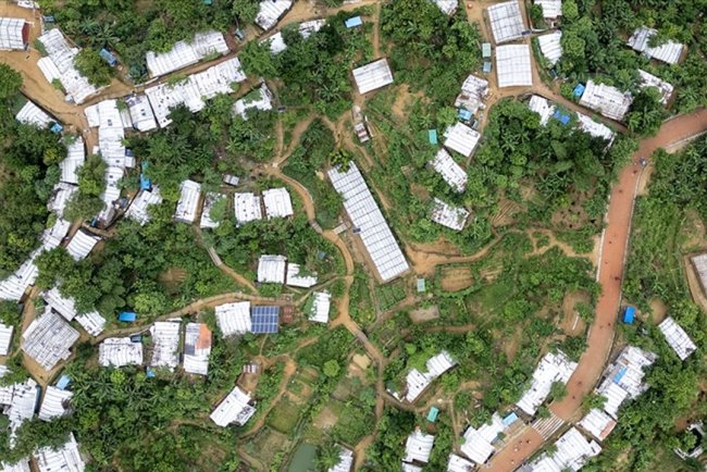 Bangladeş'te şiddetli yağışlar, Arakanlı Müslümanların kaldığı 1400'ü aşkın barınakta hasara yol açtı