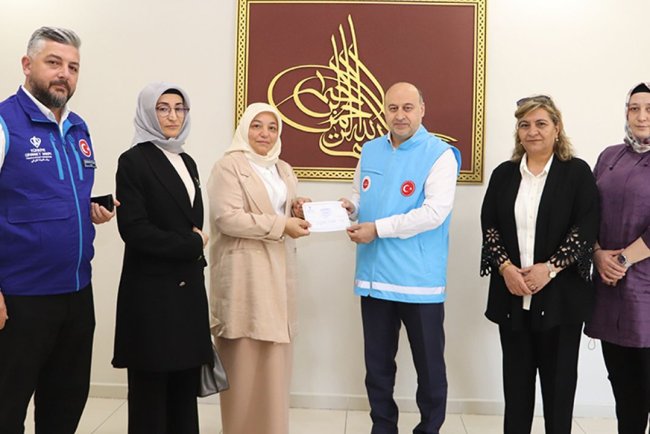 Sivas Belediyesi'nden Filistin'e anlamlı destek
