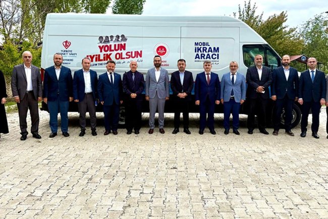 Kayseri'de Mobil İkram Aracı hizmete alındı