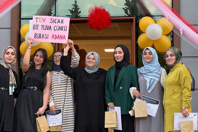 TDV Kız Öğrenci Yurdu’nda mezuniyet coşkusu