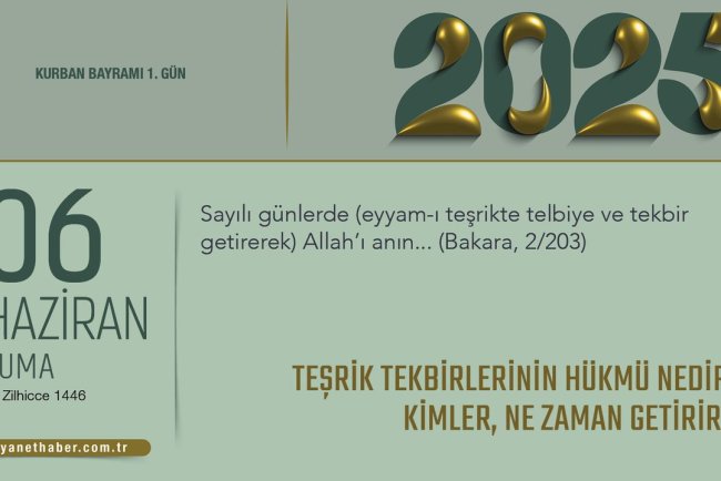 Teşrik Tekbirlerinin Hükmü Nedir; Kimler, Ne Zaman Getirir?