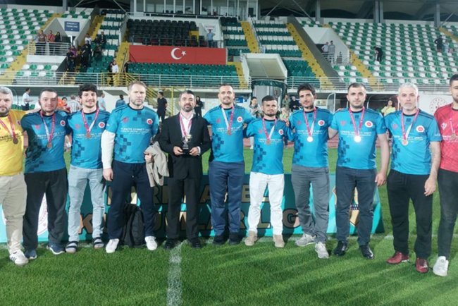 Müftülük takımı ödüle layık görüldü