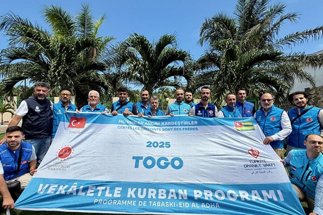 Türkiye Diyanet Vakfı, Togo'da 20 bin aileye kurban eti dağıtacak