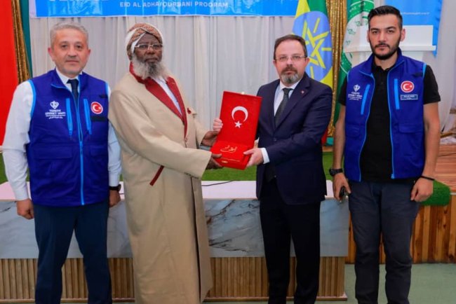 TDV, Etiyopya'da "Vekaletle Kurban Kesimi" bilgilendirme toplantısı düzenledi