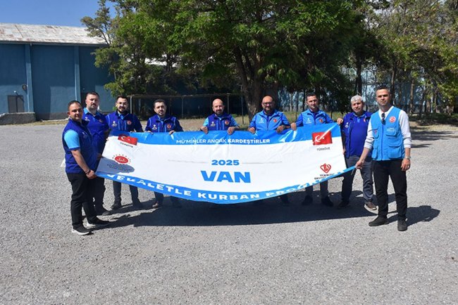 TDV, Van'da kesilecek 6 bin 300 hisse kurban etini ihtiyaç sahiplerine ulaştıracak