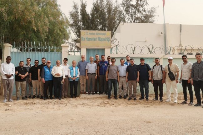 Türkiye Diyanet Vakfı heyeti, Nuakşot Din Hizmetleri Müşavirliğini ziyaret etti